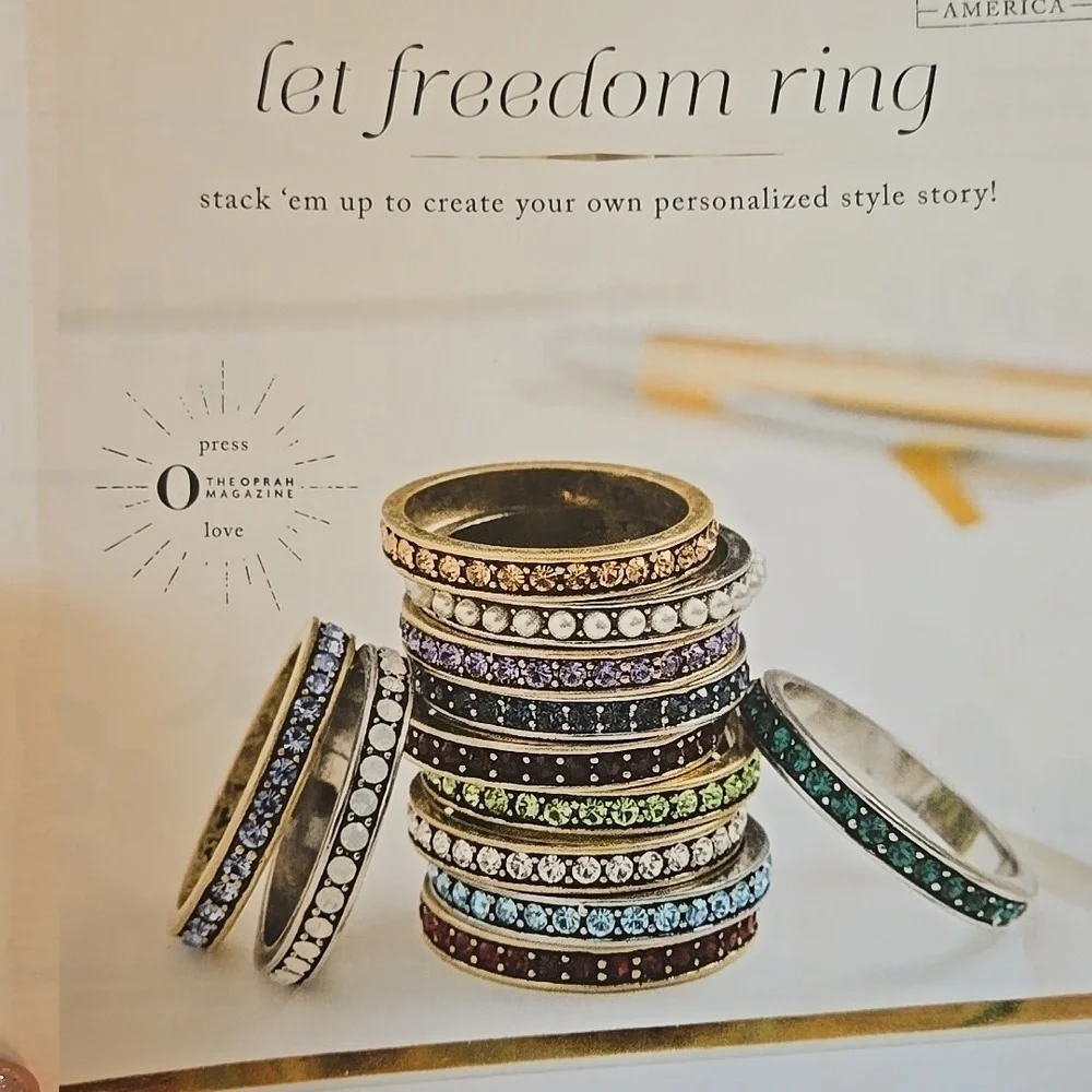Chloe + Isabel Sapphire Stacking Ring Size 8